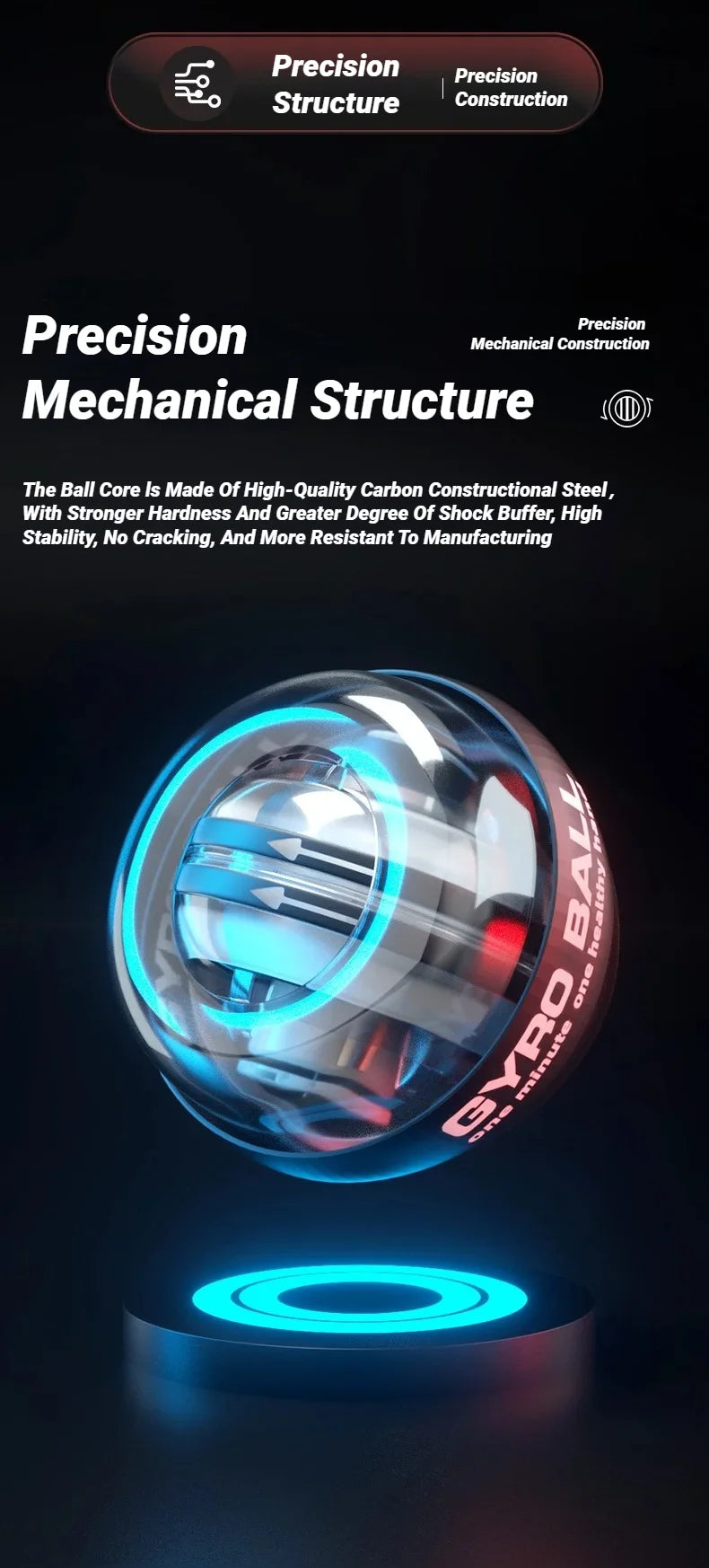 Gyroball Exerciser