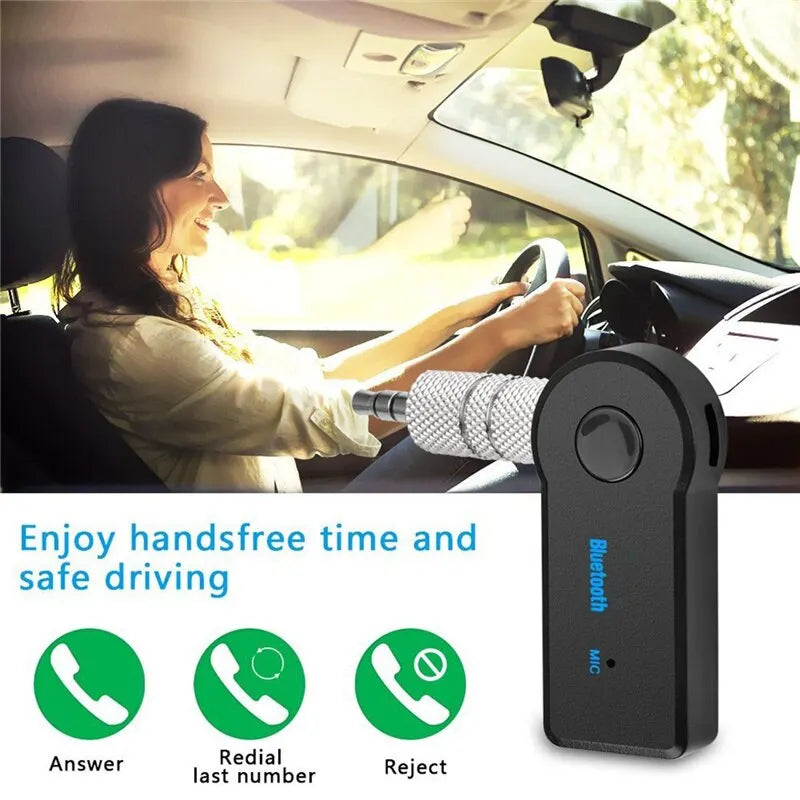 5.0 Bluetooth Audio Receiver (3.5mm AUX)