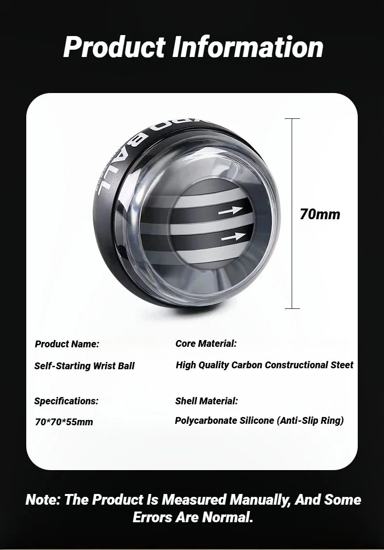 Gyroball Exerciser