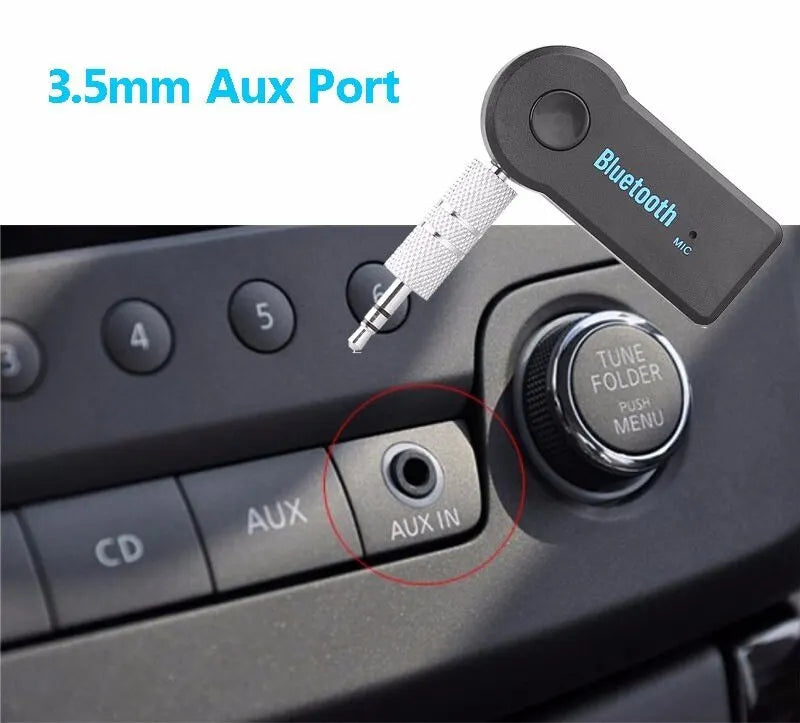 5.0 Bluetooth Audio Receiver (3.5mm AUX)