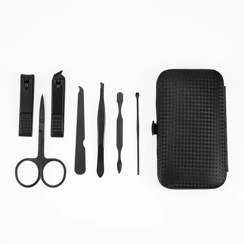 7/10/12/18/20/24PCS Professional Manicure Stainless Steel Set