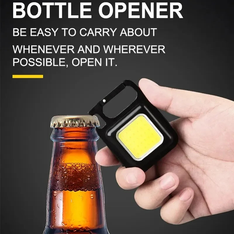 SMARTER x B-Vets Mini Portable COB Flashlight