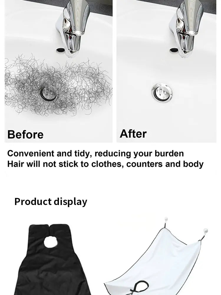 Male Shaving Apron