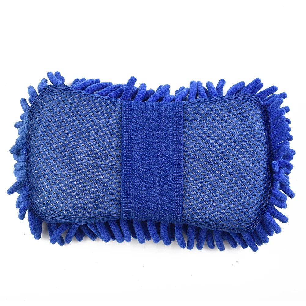 B-Vets 1 Pc Blue Microfiber Sponge