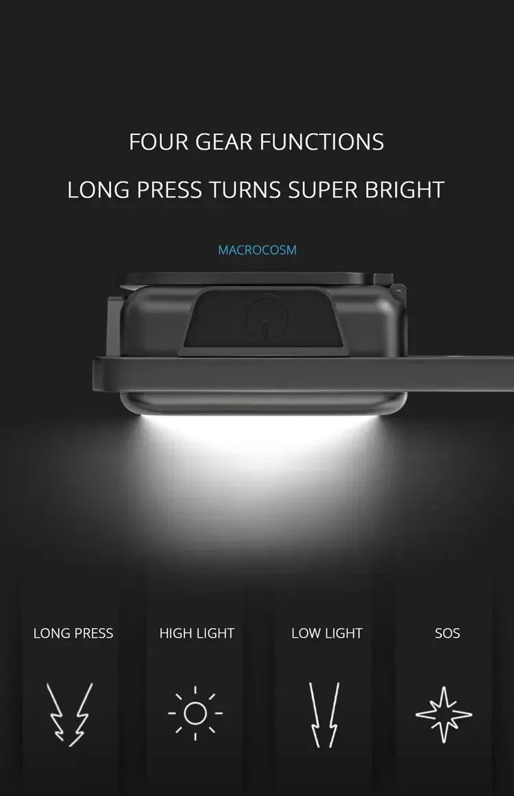 SMARTER x B-Vets Mini Portable COB Flashlight