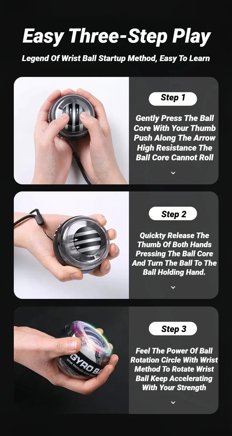 Gyroball Exerciser