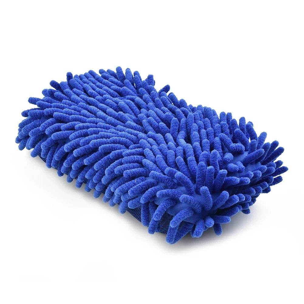 B-Vets 1 Pc Blue Microfiber Sponge
