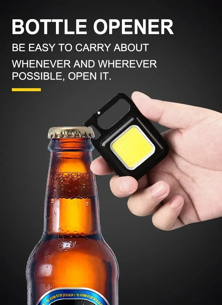 SMARTER x B-Vets Mini Portable COB Flashlight