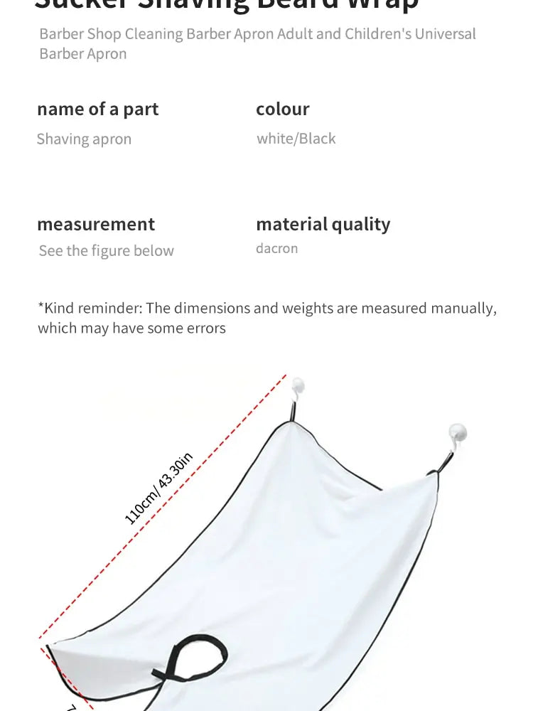 Male Shaving Apron