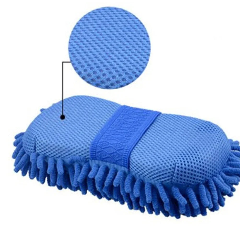 B-Vets 1 Pc Blue Microfiber Sponge