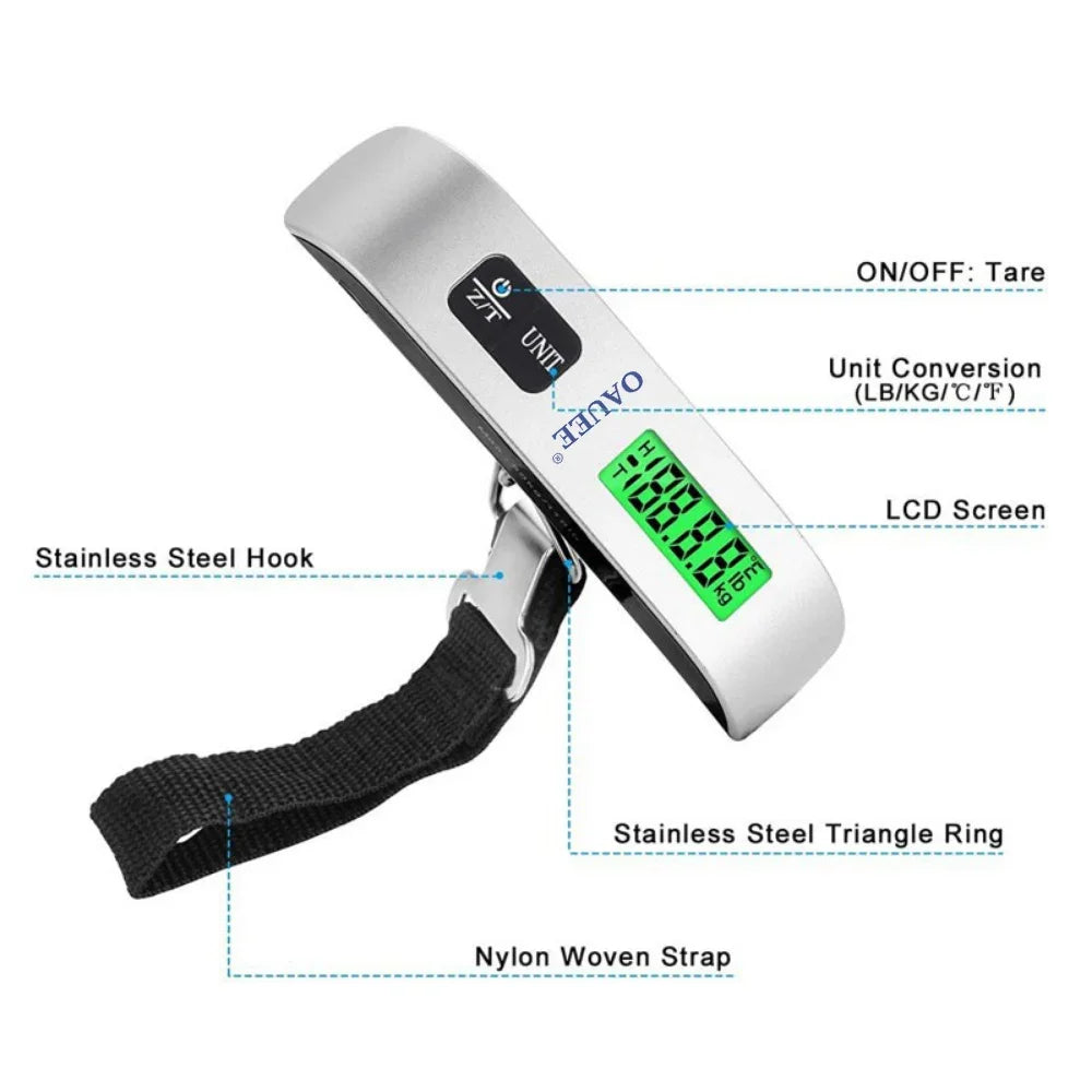 OAUEE x B-Vets Portable Digital Luggage Scale