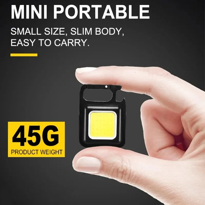 SMARTER x B-Vets Mini Portable COB Flashlight