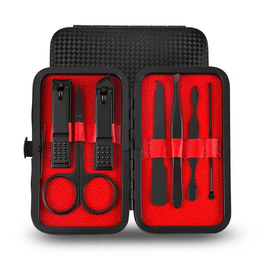 7/10/12/18/20/24PCS Professional Manicure Stainless Steel Set