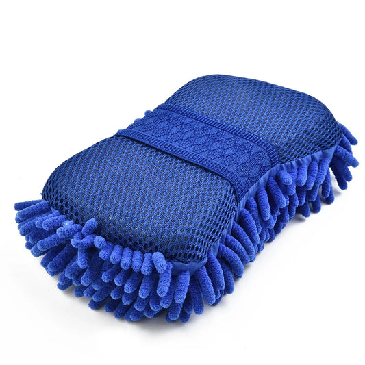 B-Vets 1 Pc Blue Microfiber Sponge