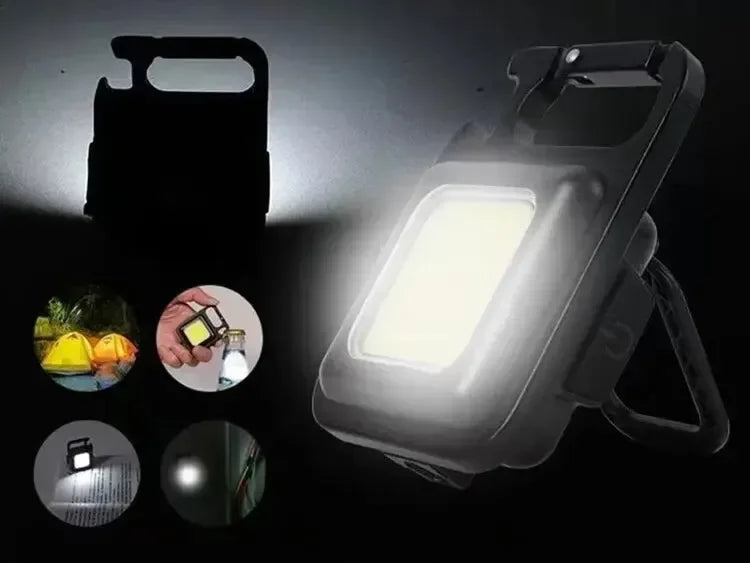 SMARTER x B-Vets Mini Portable COB Flashlight