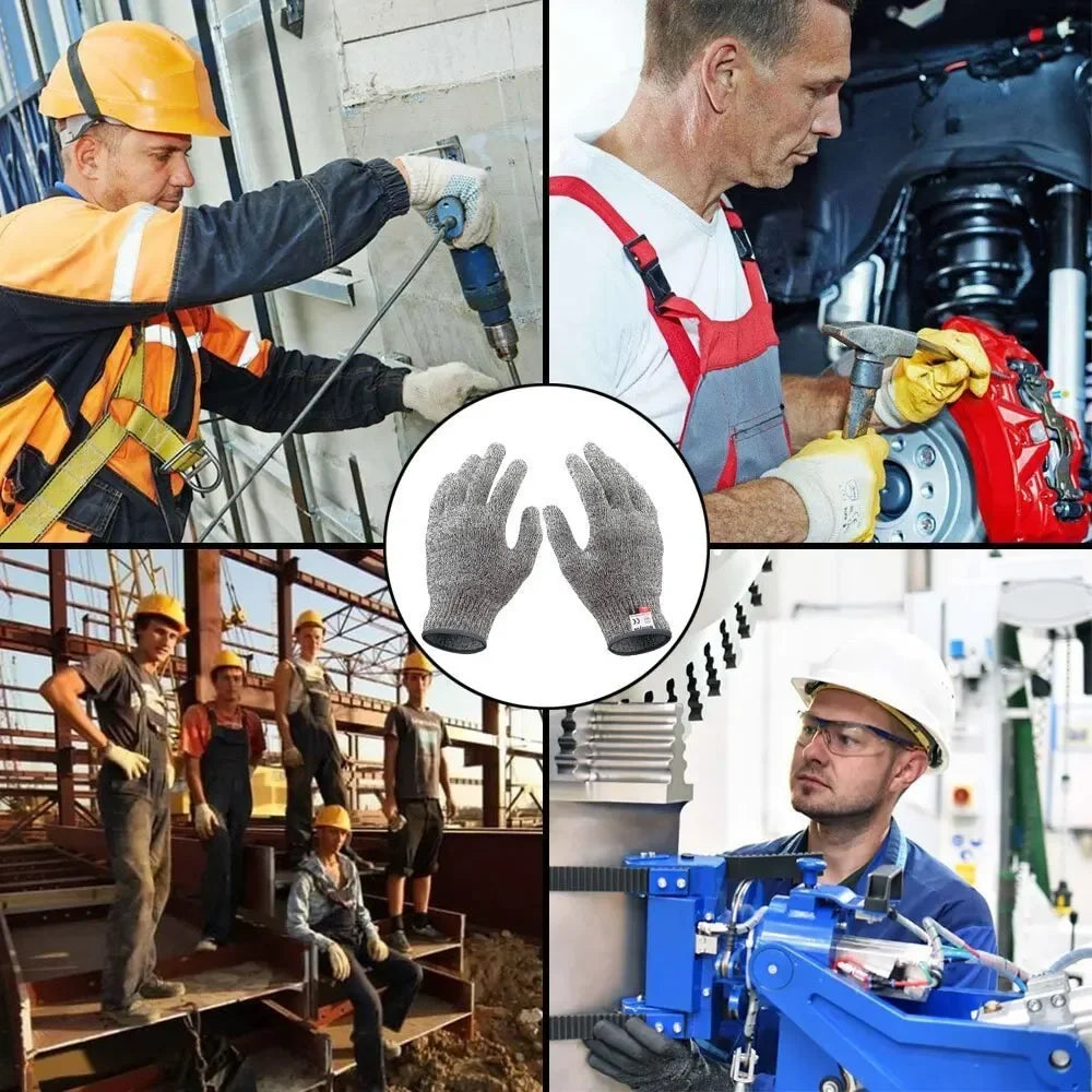 Grade 5 Cut Resistant Gloves HPPE