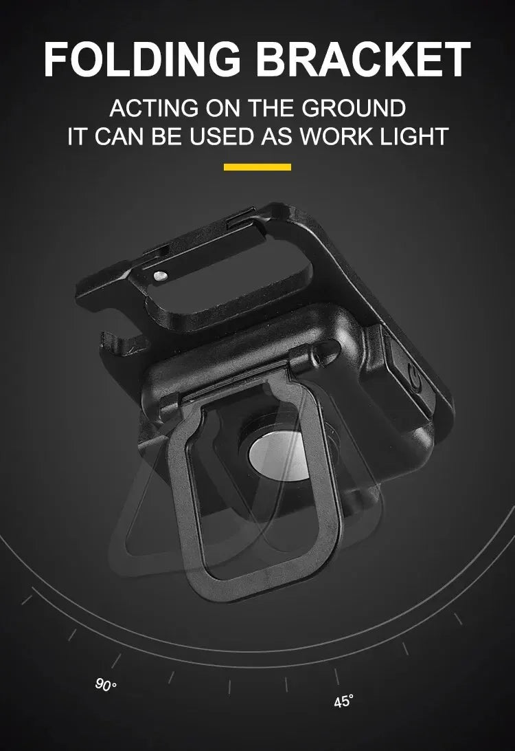 SMARTER x B-Vets Mini Portable COB Flashlight
