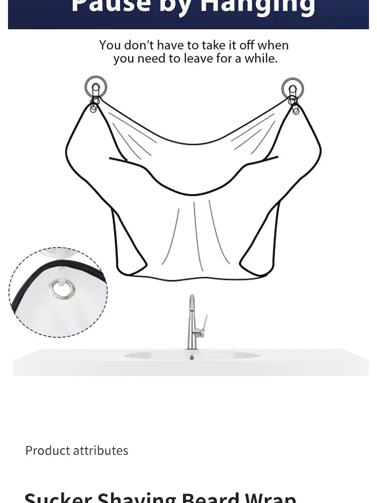 Male Shaving Apron