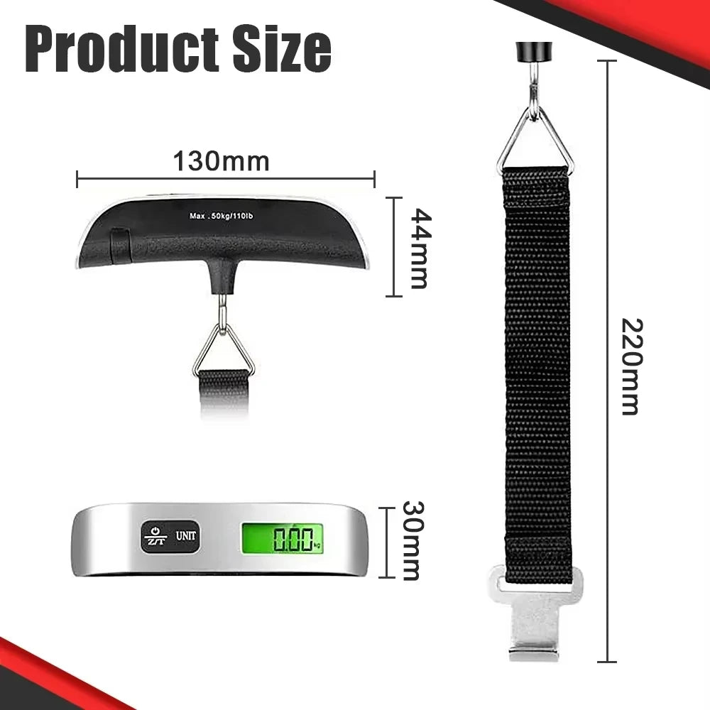 OAUEE x B-Vets Portable Digital Luggage Scale