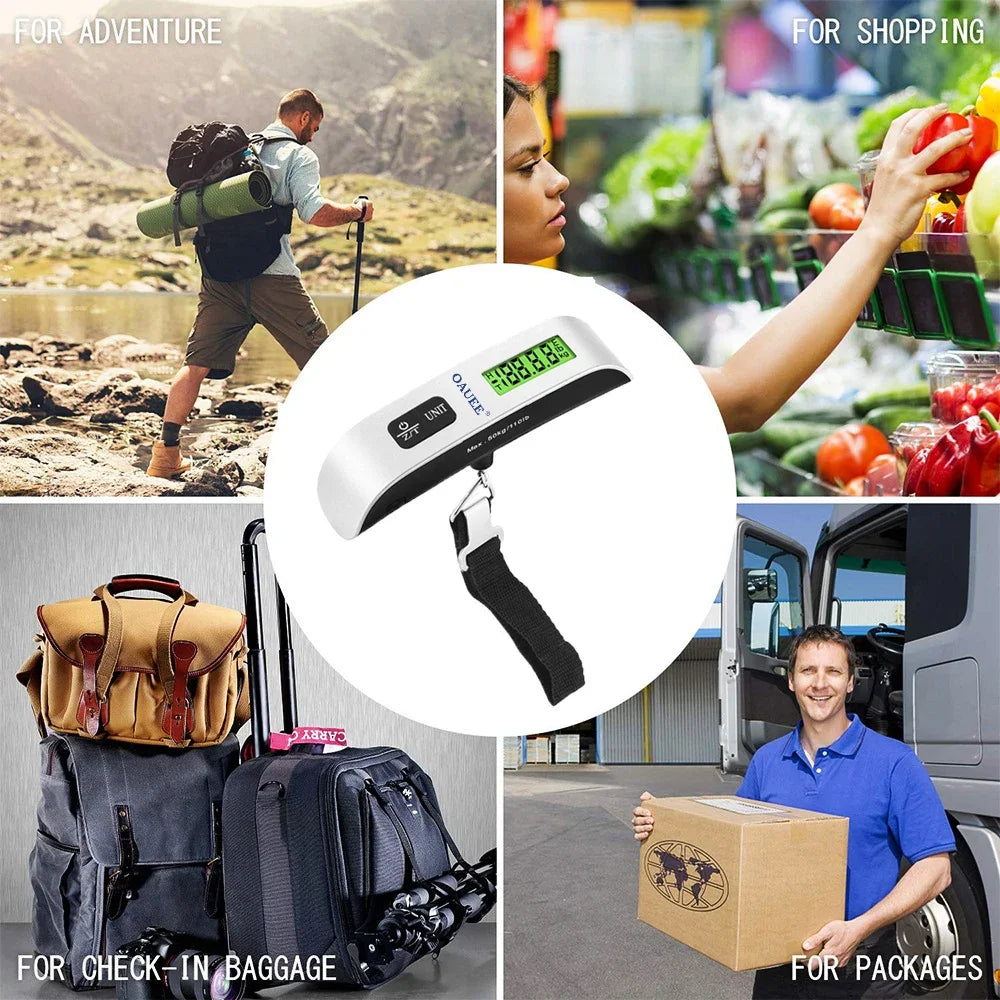 OAUEE x B-Vets Portable Digital Luggage Scale
