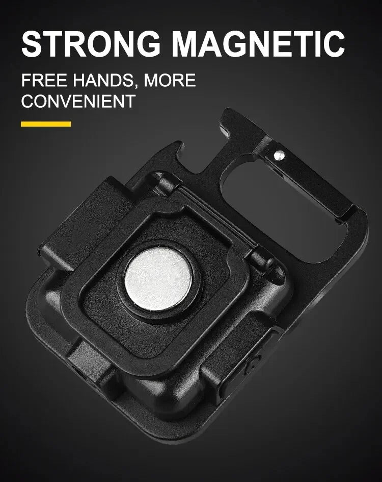 SMARTER x B-Vets Mini Portable COB Flashlight