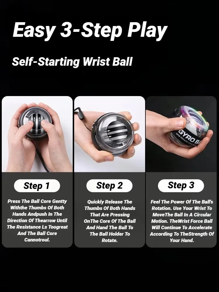 Gyroball Exerciser
