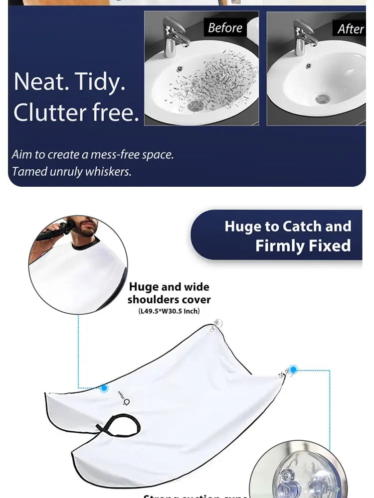 Male Shaving Apron